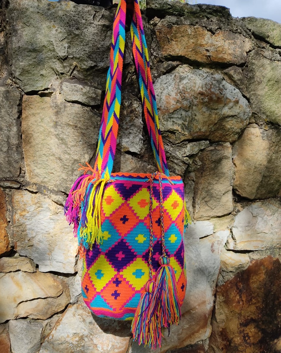 Wayuu Paso Mochilas Wayuu Tejidas A Crochet Mochilas Wayuu Paso